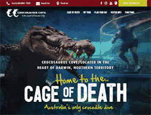 Tablet Screenshot of crocosauruscove.com